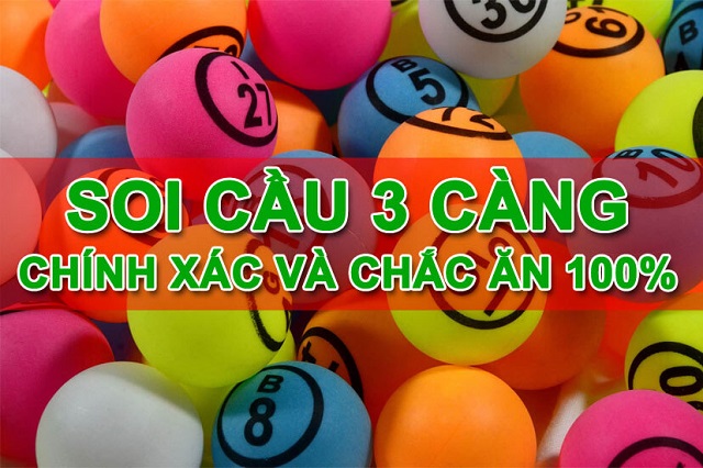Phương pháp soi cầu 3 càng chính xác 100 từ các chuyên gia